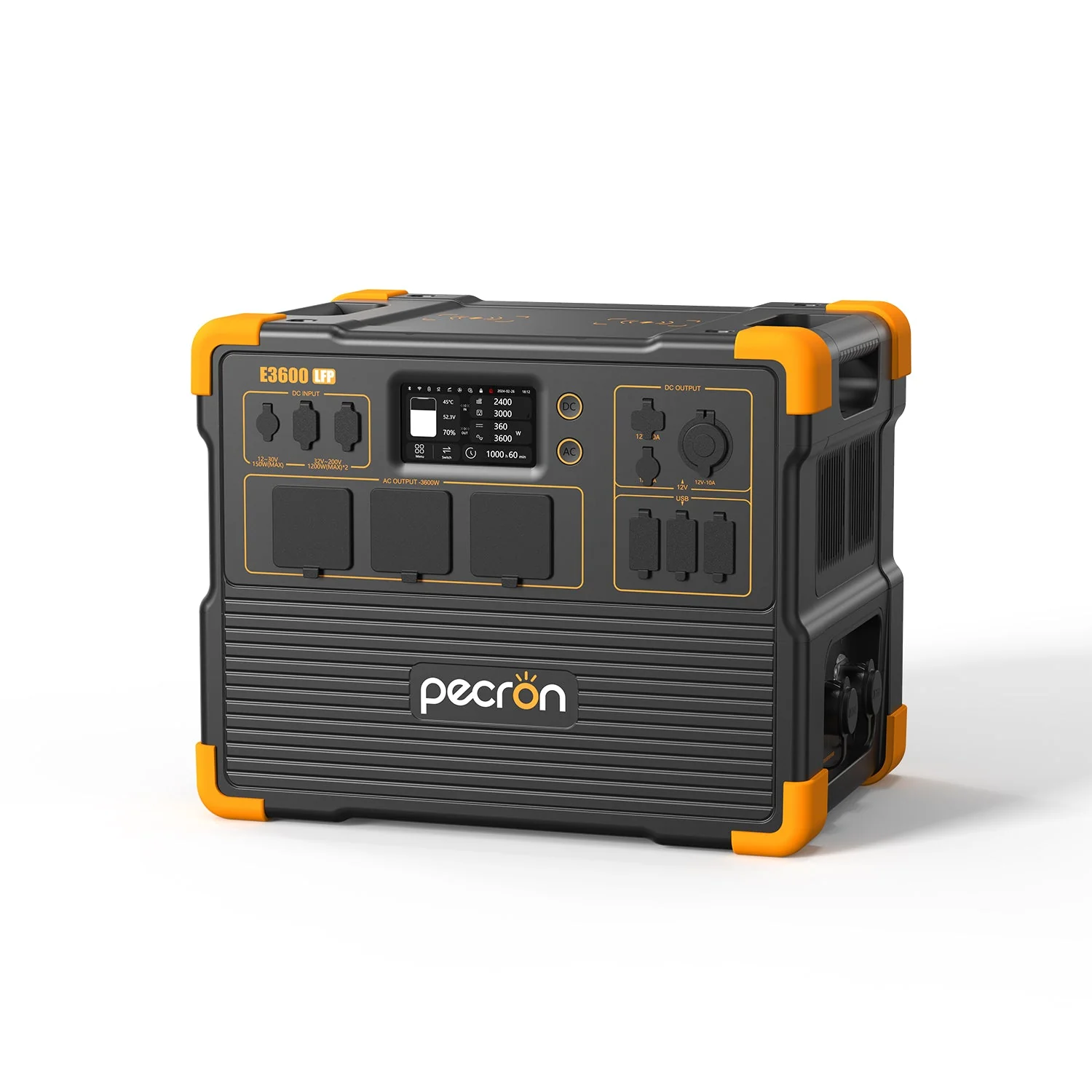 Ga naar PECRON E3600LFP 230V Portable Power Station EU Version 3072Wh (240Ah)