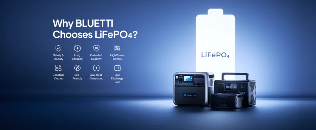 LifePO4 bluetti functie