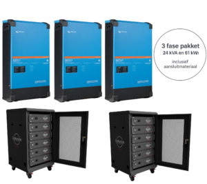 Ga naar ESS 3 Fase Victron 24kVa Voltsmile 61kWh