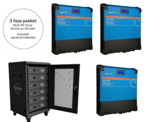 Ga naar ESS 3 Fase Victron Multi RS 18kVa Voltsmile 30kWh