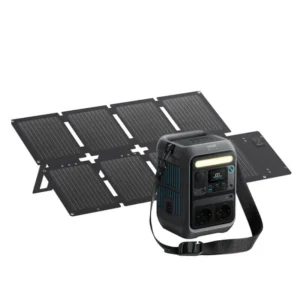 Ga naar Anker Solix C300X AC met PS60 Portable Solar Panel