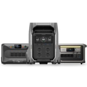 Portable power stations: Bluetti Apex 300, EcoFlow DELTA Pro 3 en Anker SOLIX F3000
